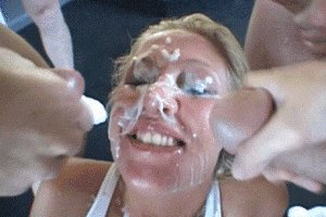 I went to party but didnt expected it will finish with bukkake gangbang